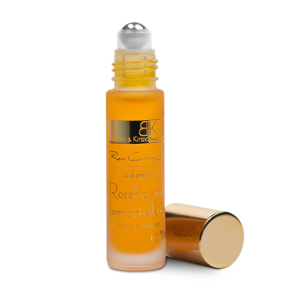 Šípkový olej s nesmrtelkou na oční kontury ROLL-ON 10 ml - BIO