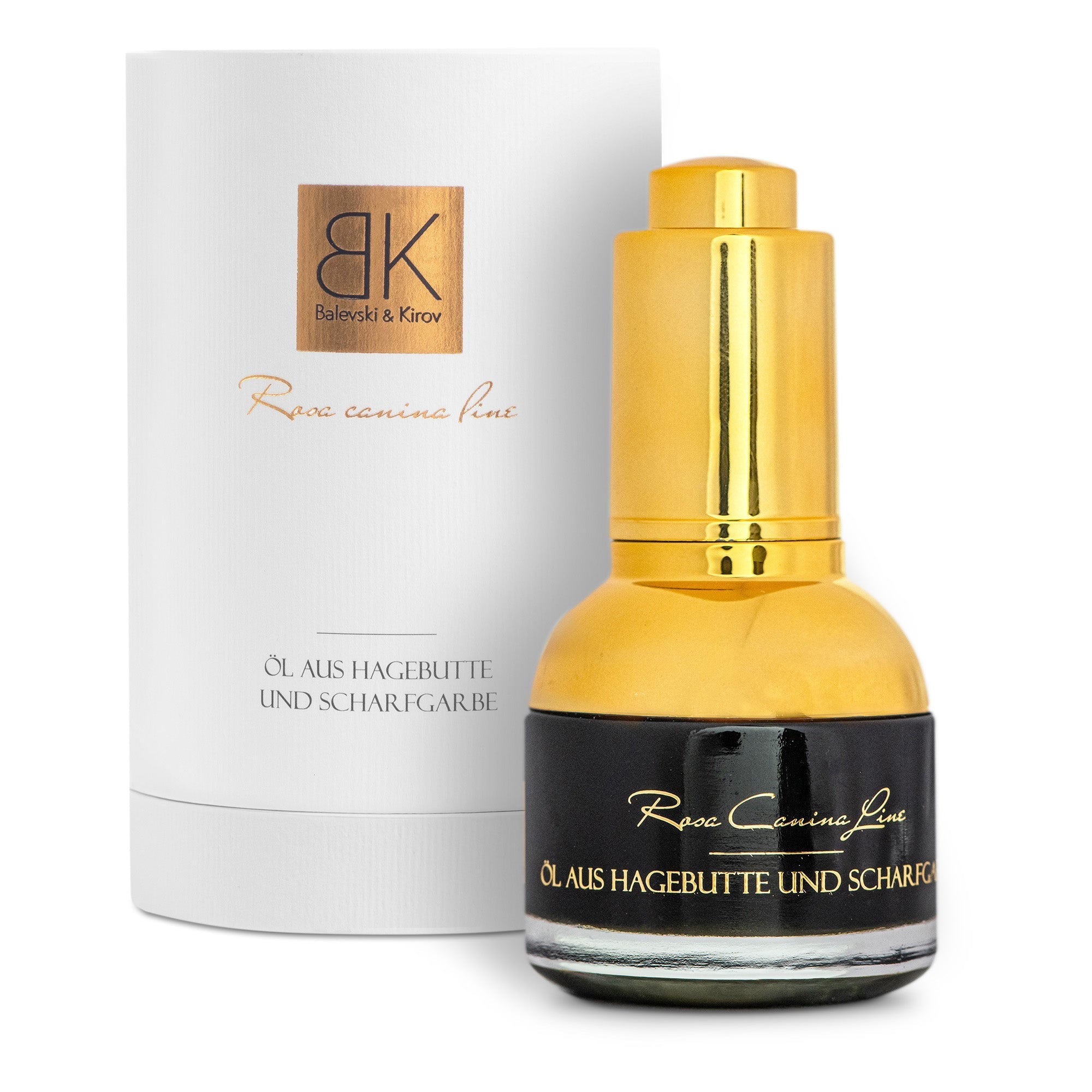 Šípkový olej s éterickým olejem z řebříčku PREMIUM 30 ml - BIO